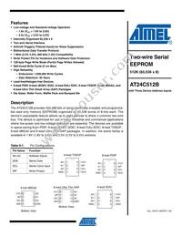 AT24C512BY7-YH25-T Datasheet Cover