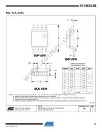 AT24C512BY7-YH25-T Datasheet Page 21