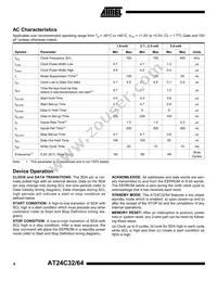 AT24C64-10TI-2.5 Datasheet Page 4