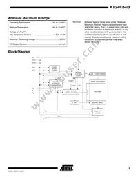 AT24C64B-10PU-2.7 Datasheet Page 2