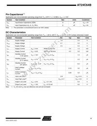 AT24C64B-10PU-2.7 Datasheet Page 4