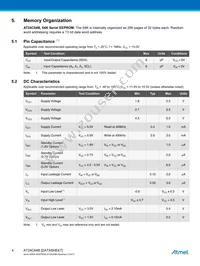 AT24C64BN-10SU-1.8 Datasheet Page 4