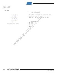 AT24C64CY6-YH-T Datasheet Page 20