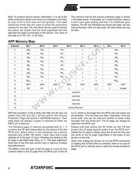 AT24RF08CN-10SC Datasheet Page 6