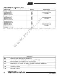 AT25040AN-10SI-2.7-T Datasheet Page 14