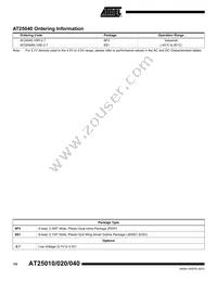 AT25040N-10SI-2.7 Datasheet Page 14