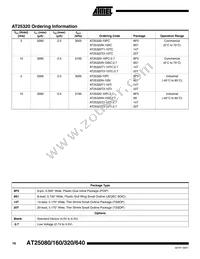 AT25160N-10SC-1.8 Datasheet Page 16