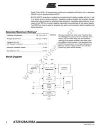 AT25256A-10CI-2.7 Datasheet Page 2