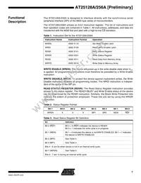 AT25256AW-10SI-2.7-T Datasheet Page 7