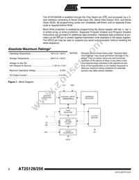 AT25256W-10SI-2.7 Datasheet Page 2