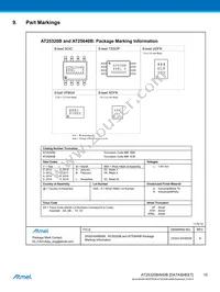 AT25320B-CUL-T Datasheet Page 15