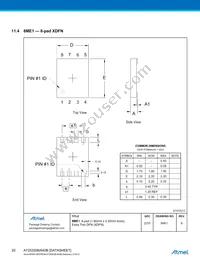 AT25320B-CUL-T Datasheet Page 20