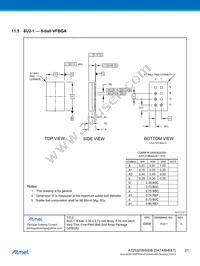 AT25320B-CUL-T Datasheet Page 21