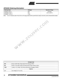 AT25320W-10SI-2.7 Datasheet Page 16