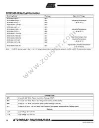 AT25640AN-10SI-2.7-T Datasheet Page 16