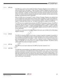 AT25DF021-SSHF-T Datasheet Page 23