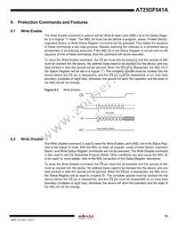 AT25DF041A-SSH-T Datasheet Page 15