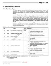 AT25DF041A-SSH-T Datasheet Page 23