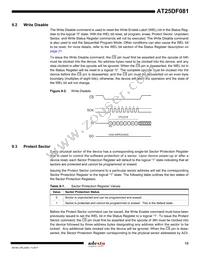 AT25DF081-SSHN-B Datasheet Page 13