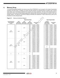 AT25DF081A-MH-Y Datasheet Page 5