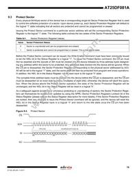 AT25DF081A-MH-Y Datasheet Page 19