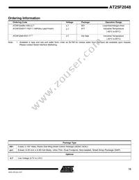 AT25F2048N-10SU-2.7 Datasheet Page 15
