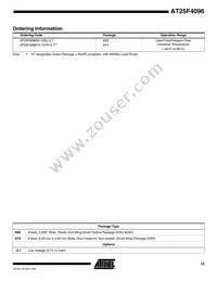 AT25F4096W-10SU-2.7 Datasheet Page 15