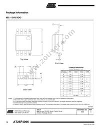 AT25F4096W-10SU-2.7 Datasheet Page 16