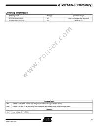 AT25F512AN-10SU-2.7 Datasheet Page 15