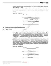 AT25F512B-SSH-T Datasheet Page 11