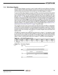 AT25F512B-SSH-T Datasheet Page 19