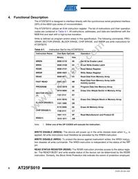 AT25FS010Y7-YH27-T Datasheet Page 8