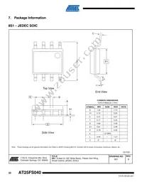 AT25FS040Y7-YH27-T Datasheet Page 22
