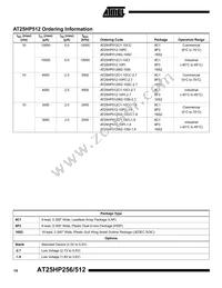 AT25HP256W-10SI Datasheet Page 14