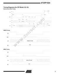 AT25P1024C1-10CI-1.8 Datasheet Page 9