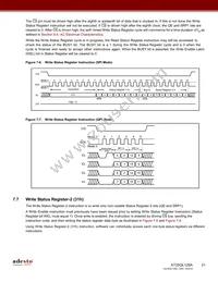 AT25QL128A-UUE-T Datasheet Page 21