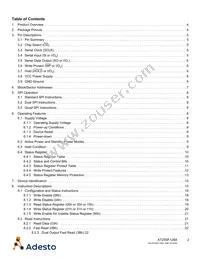 AT25SF128A-SHB-T Datasheet Page 2