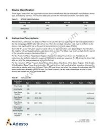 AT25SF128A-SHB-T Datasheet Page 15