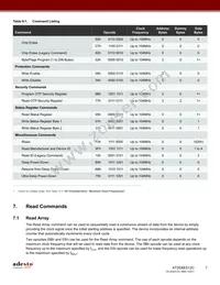 AT25XE512C-XMHN-B Datasheet Page 7