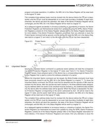 AT26DF081A-SU Datasheet Page 17