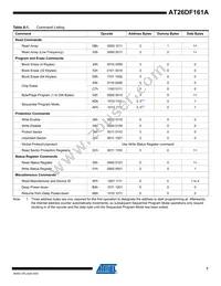 AT26DF161A-MU Datasheet Page 7