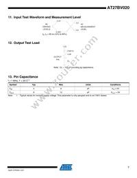 AT27BV020-90JU Datasheet Page 7