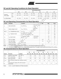 AT27C010-45TU Datasheet Page 4