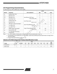 AT27C1024-90VI Datasheet Page 7