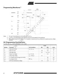 AT27C2048-90VI Datasheet Page 6