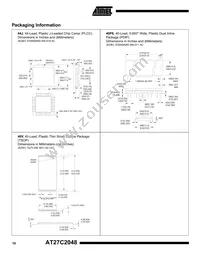 AT27C2048-90VI Datasheet Page 10