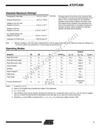 AT27C400-90PC Datasheet Page 3