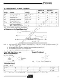 AT27C520-90SC Datasheet Page 5