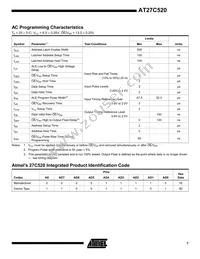 AT27C520-90SC Datasheet Page 7