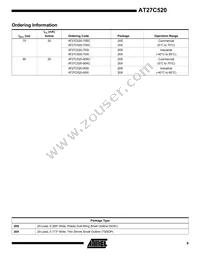 AT27C520-90SC Datasheet Page 9